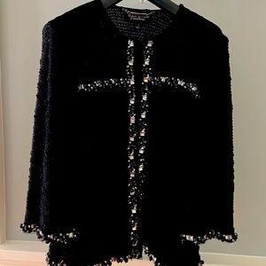 St John Couture Embellished Jacket